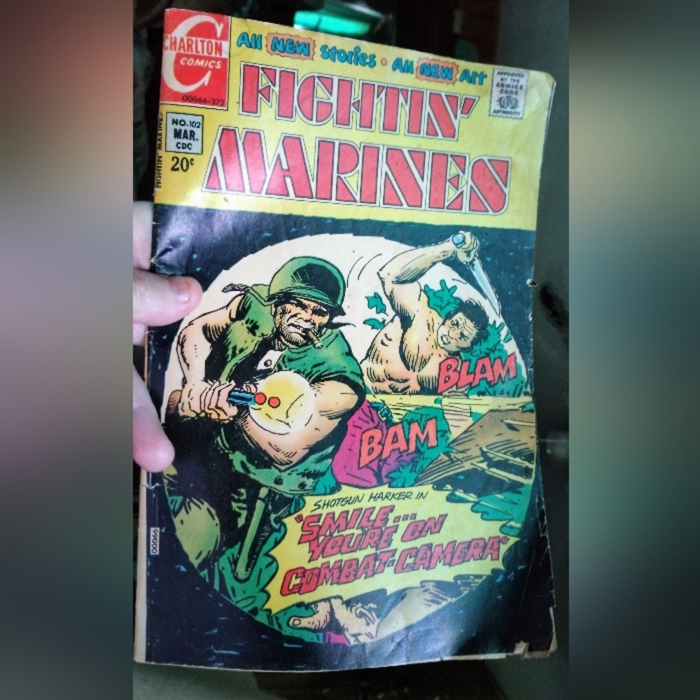 Vintage 1972 Fightin' Marines Comic Book